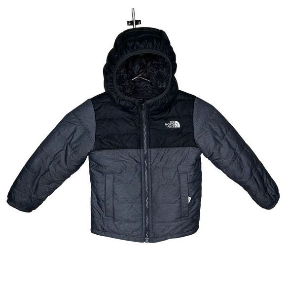 The North Face Boys Reversible Mount Chimbo Full Zip Hooded Jacket 4T - Picture 1 of 5